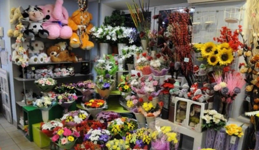 Цветочный магазин в восточной части города