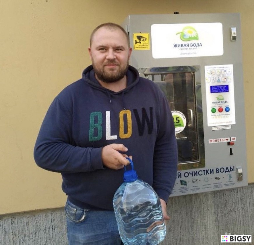 Готовый бизнес:продажа питьевой воды через автомат