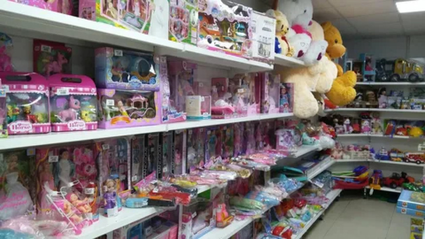 Магазин детских игрушек в крупном ТЦ